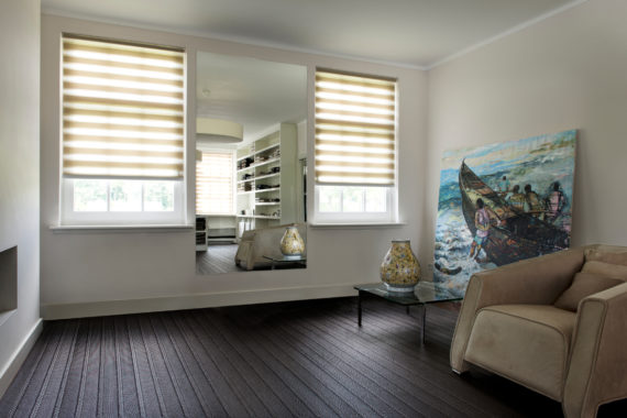 Day/Night roller blinds – functionality and interesting desing